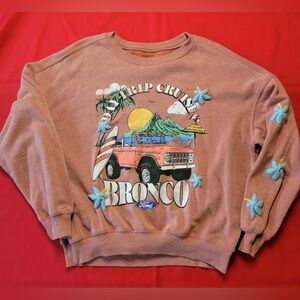 Ford Bronco "Daytrip Crusin" Crewneck Sweatshirt